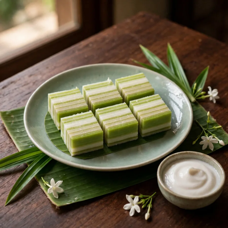 รูปขนมชั้นหลังแต่ง